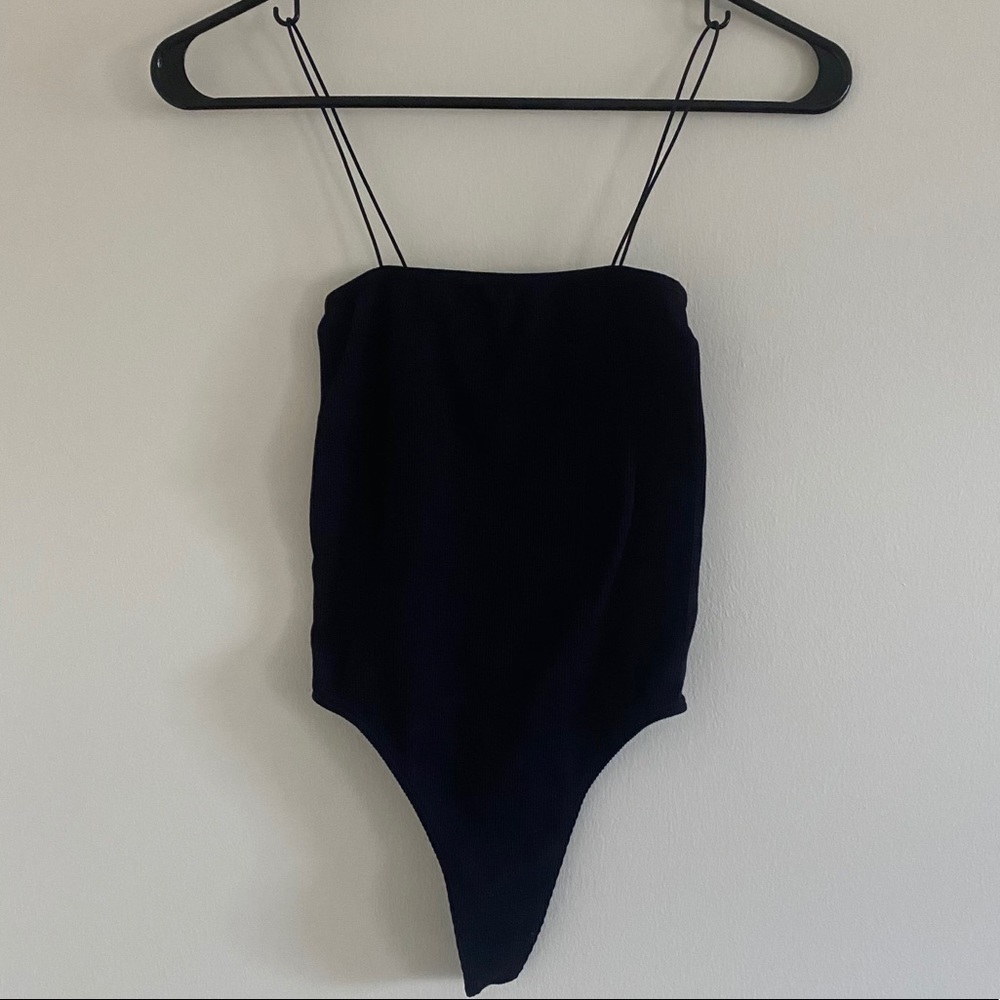 Pacsun Black Seamless Tank Body Suit